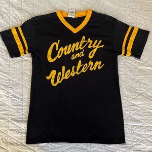Country & Western Vintage style Jersey Shirt